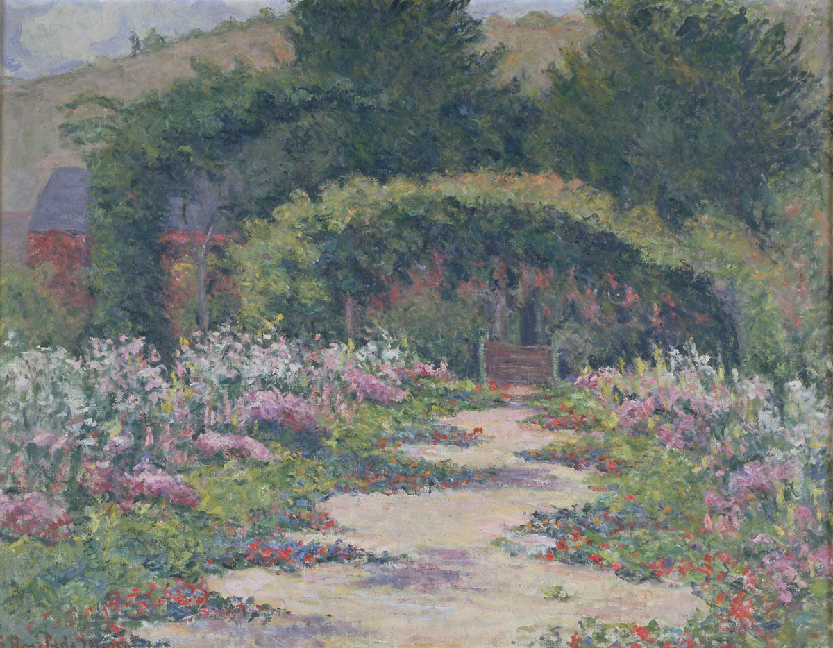 Le jardin et la maison de Claude Monet à Giverny - Blanche Hoschedé Monet - Alpha Reproduction