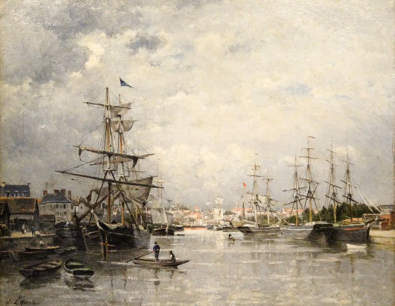 Havnen i Caen - Stanislas Lépiné