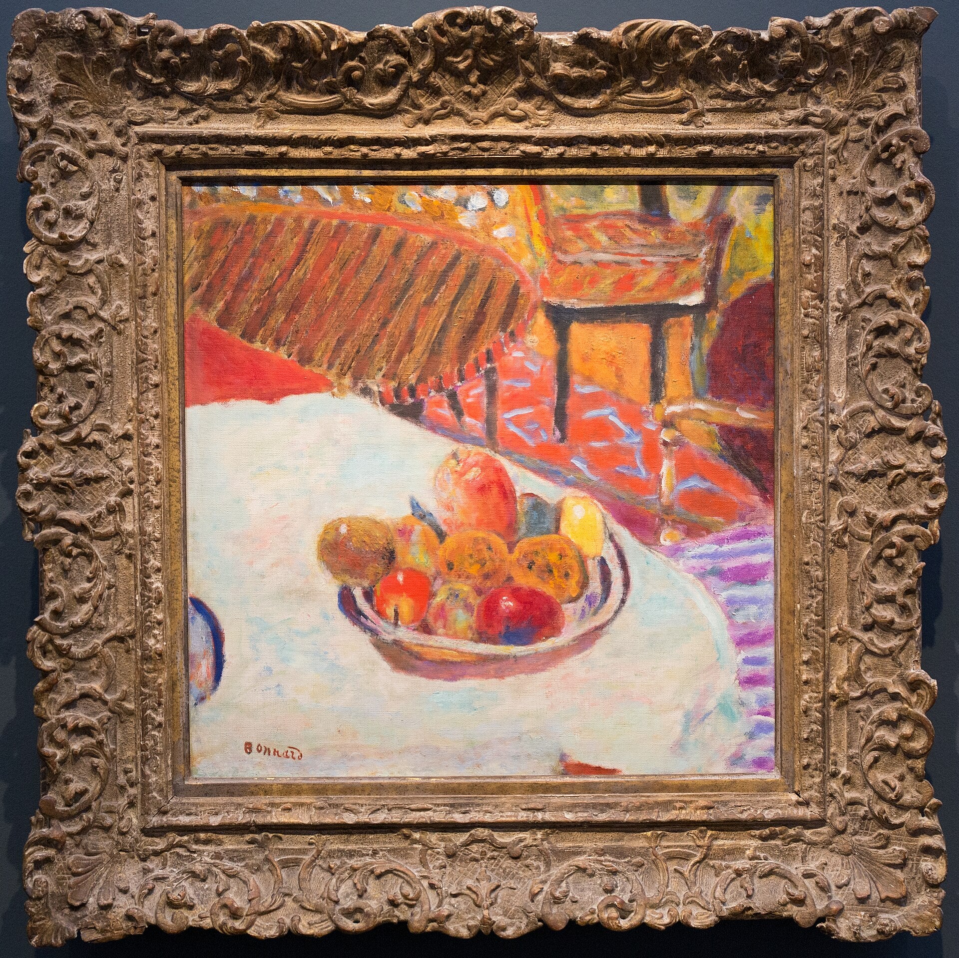 Reproduction du tableau « Nature morte - Pierre Bonnard » par Alpha Reproduction en peinture à l’huile