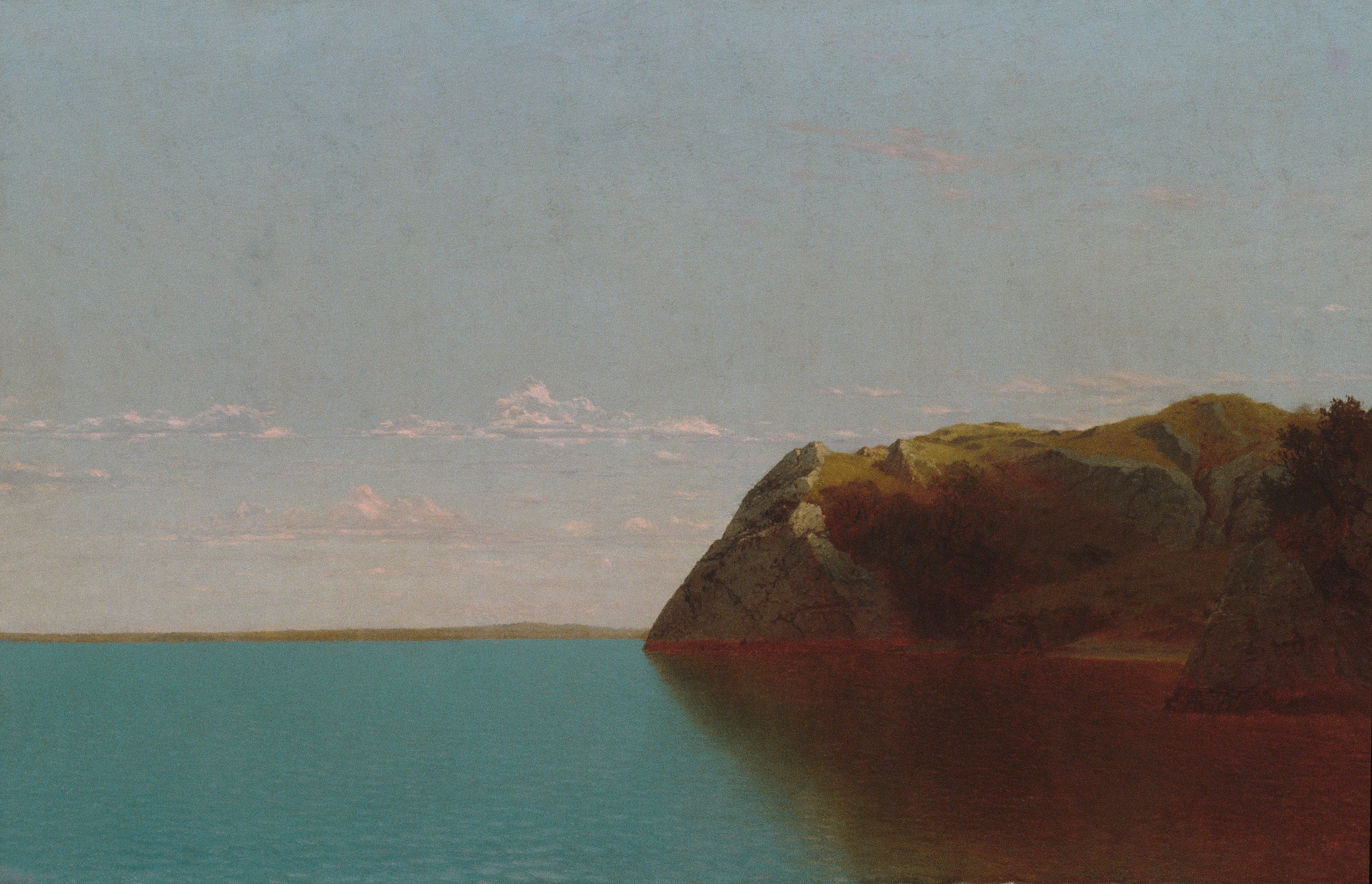Newport Rocks - John Frederick Kensett
