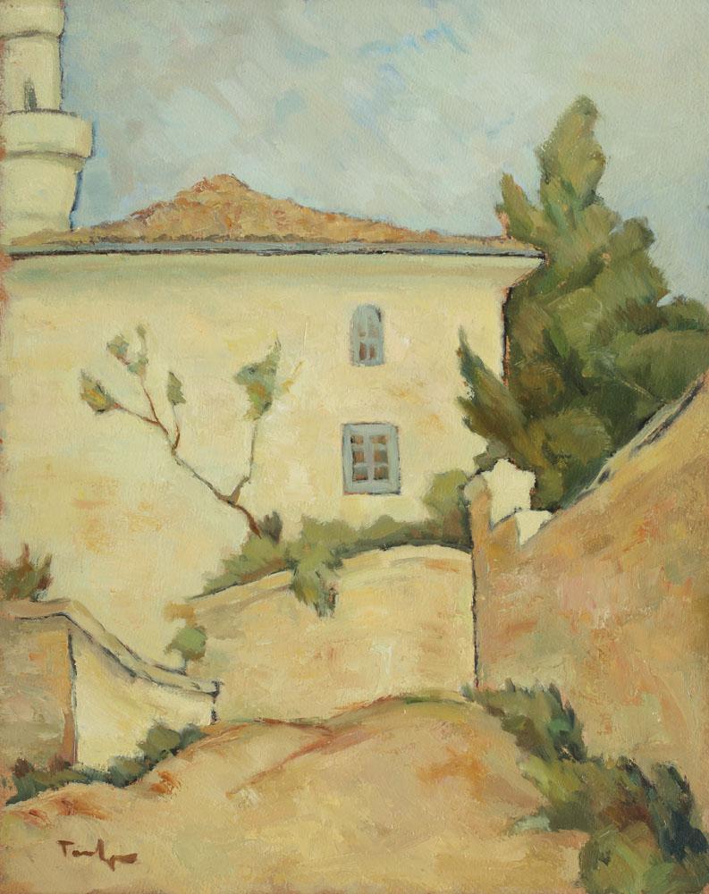 La Mosquée de Balcic, Nicolae Tonitza, date non précisée, peinture à l’huile
