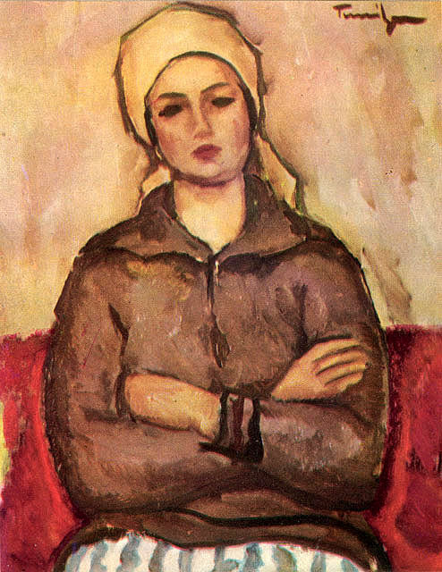 L’Ouvrière - Nicolae Tonitza