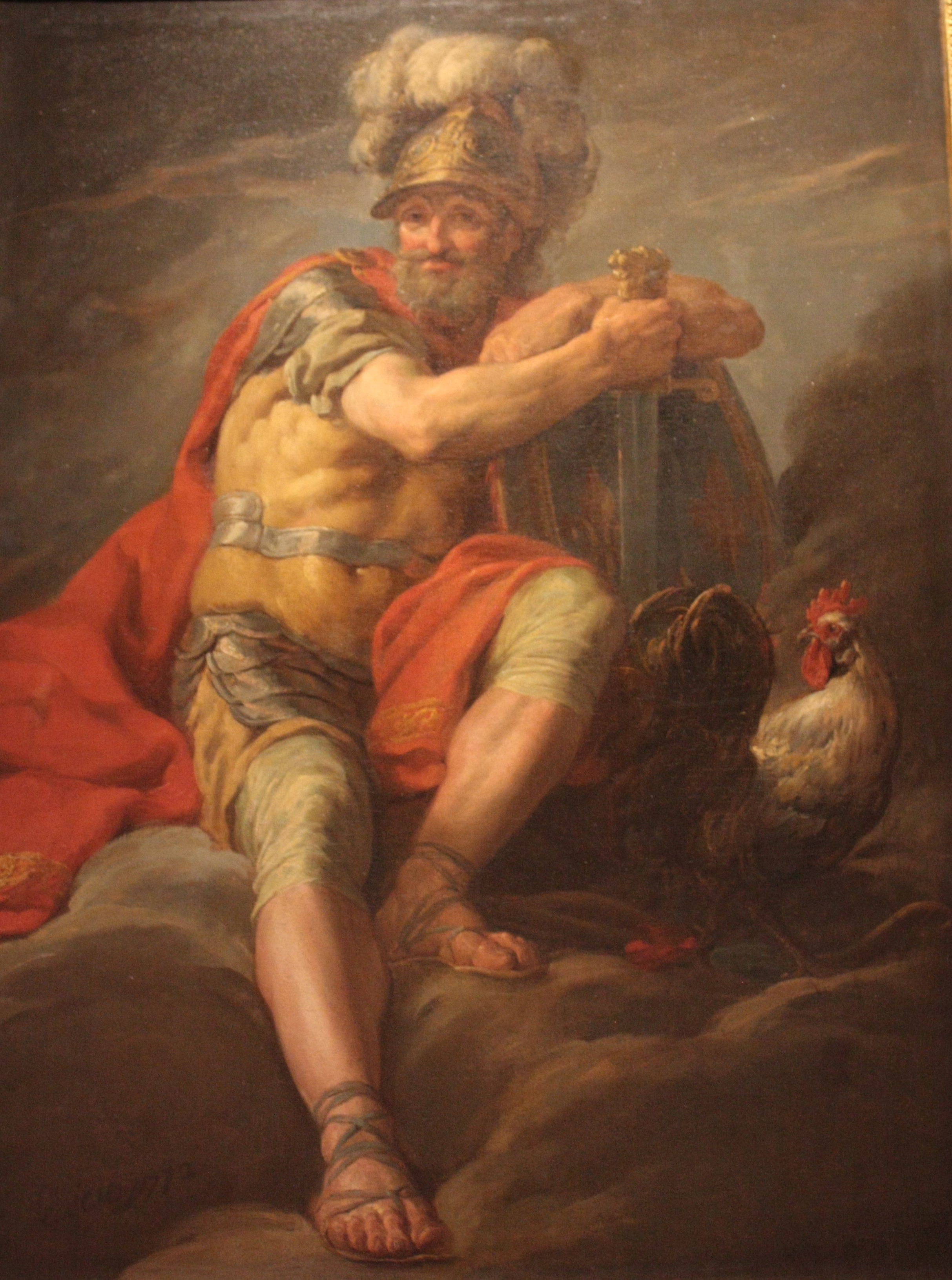 Henri IV i Gud Mars - Nicolas-Bernard Lépicié