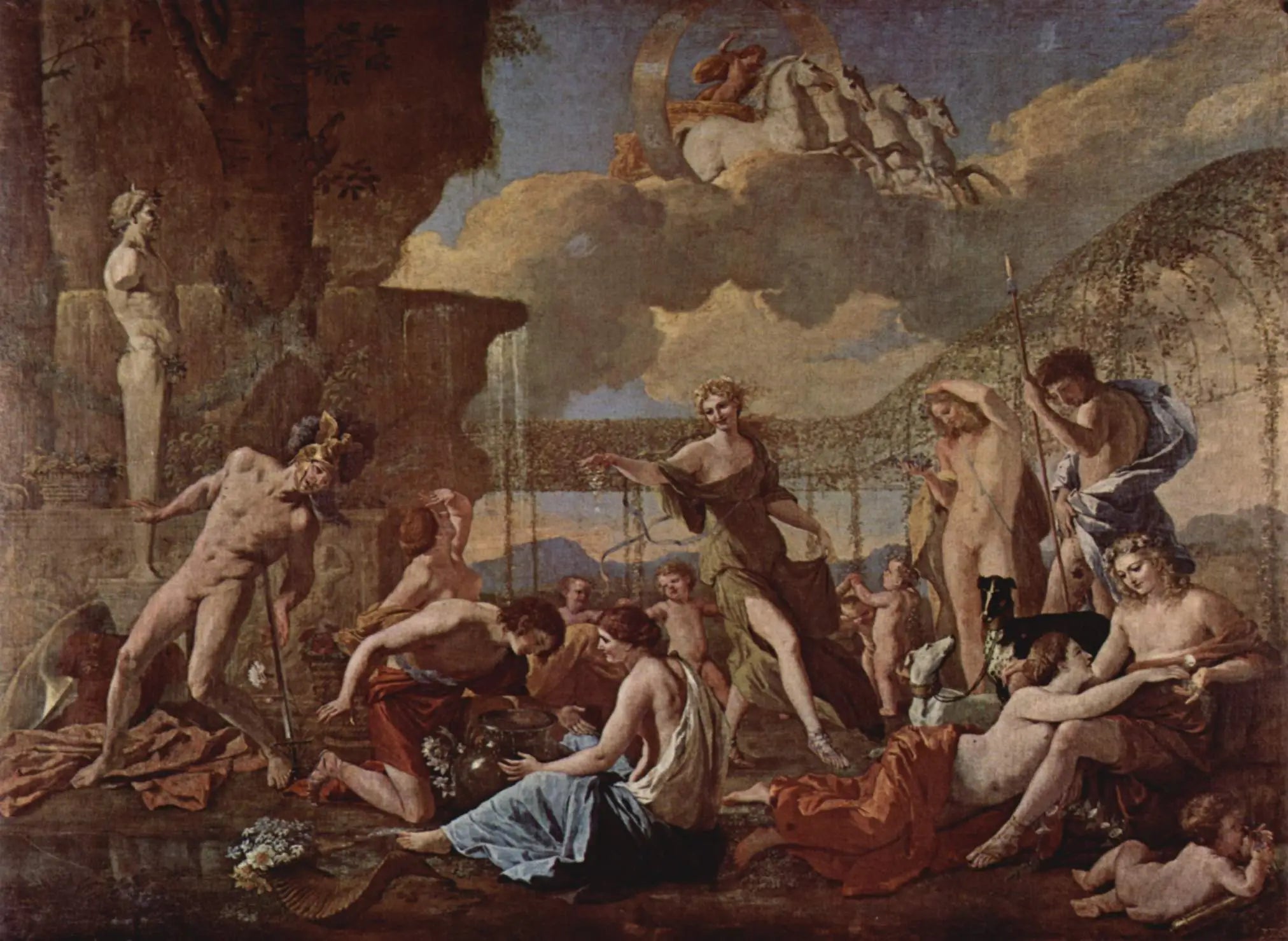 L’Empire de Flore - Nicolas Poussin - Alpha Reproduction