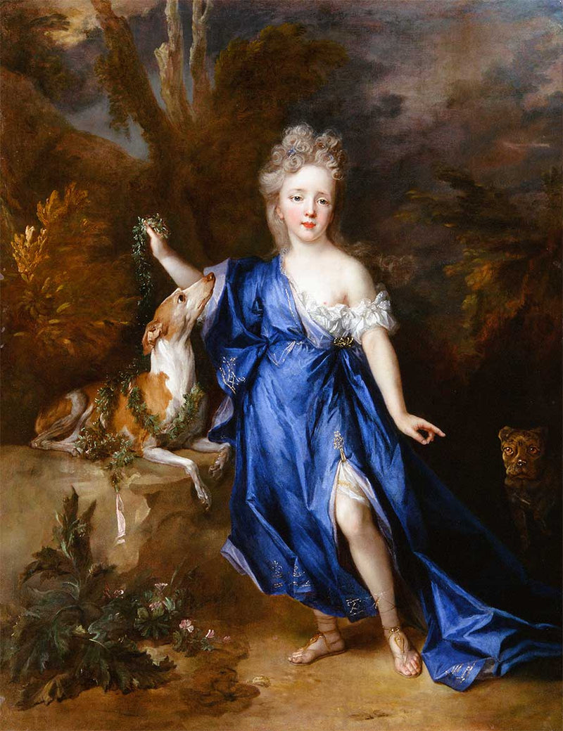 Marie-Madeleine Motier de la Fayette - Nicolas de Largillière