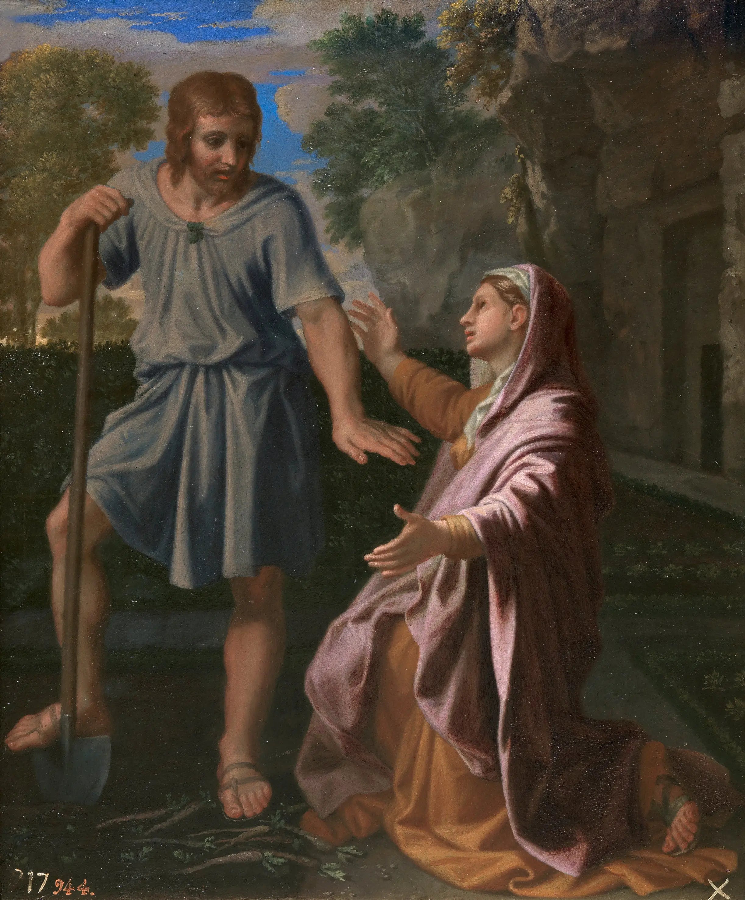 Noli me tangere - Nicolas Poussin - Alpha Reproduction