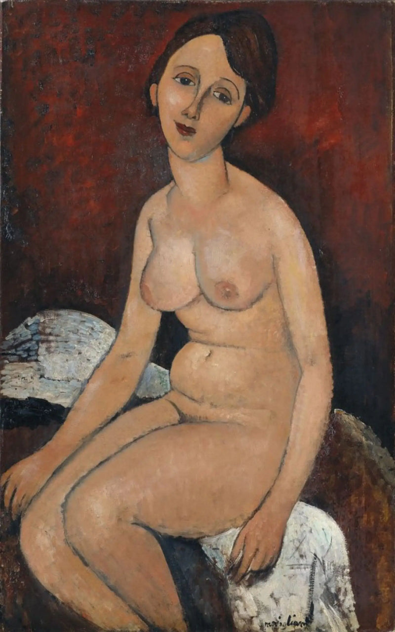 Nu siddende - Amedeo Modigliani
