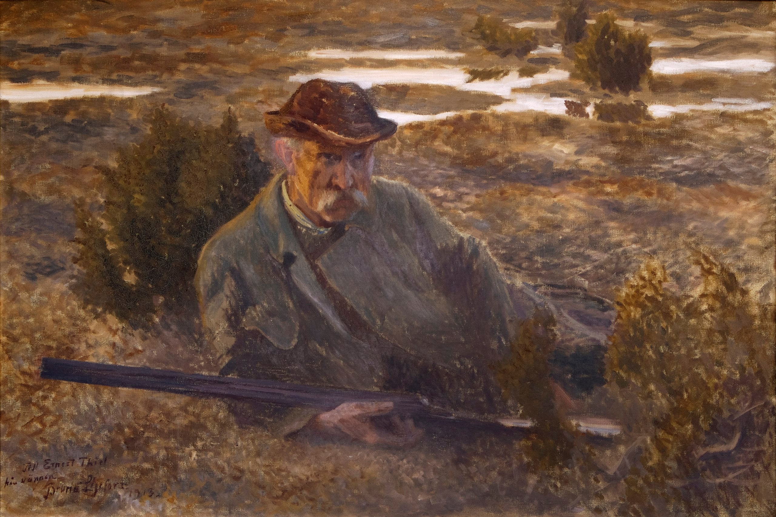 Autoportrait - Bruno Liljefors