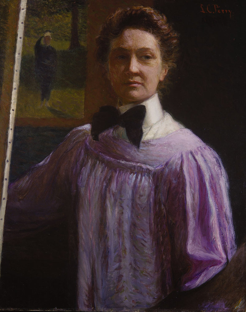 Selvportræt - Lilla Cabot Perry