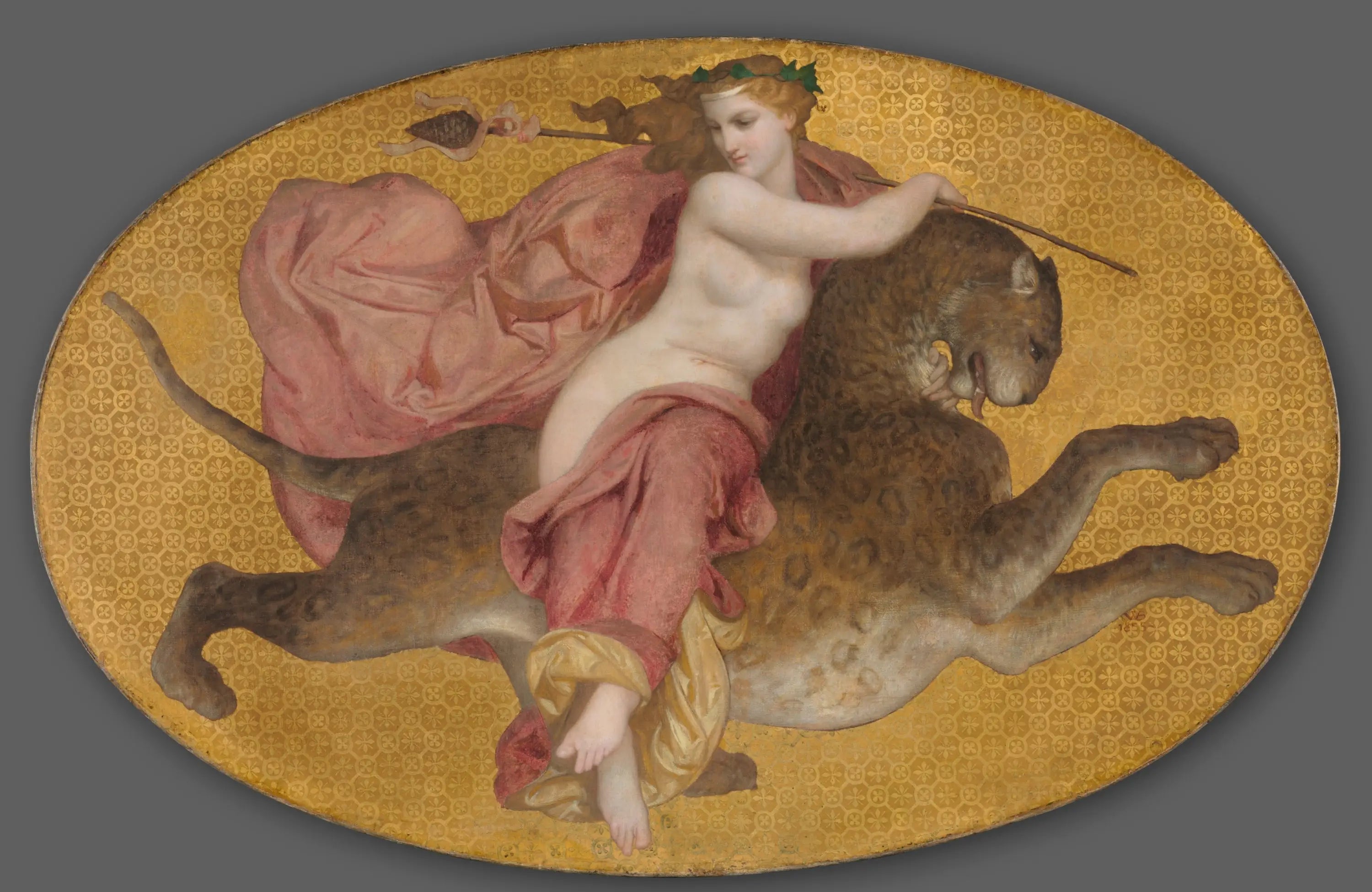 Bacchante sur une panthère - Bouguereau - Alpha Reproduction