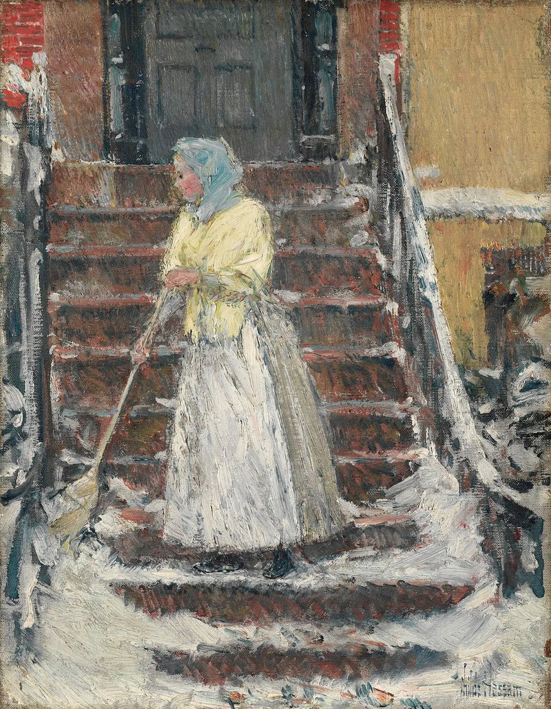 Sneklipning - Childe Hassam