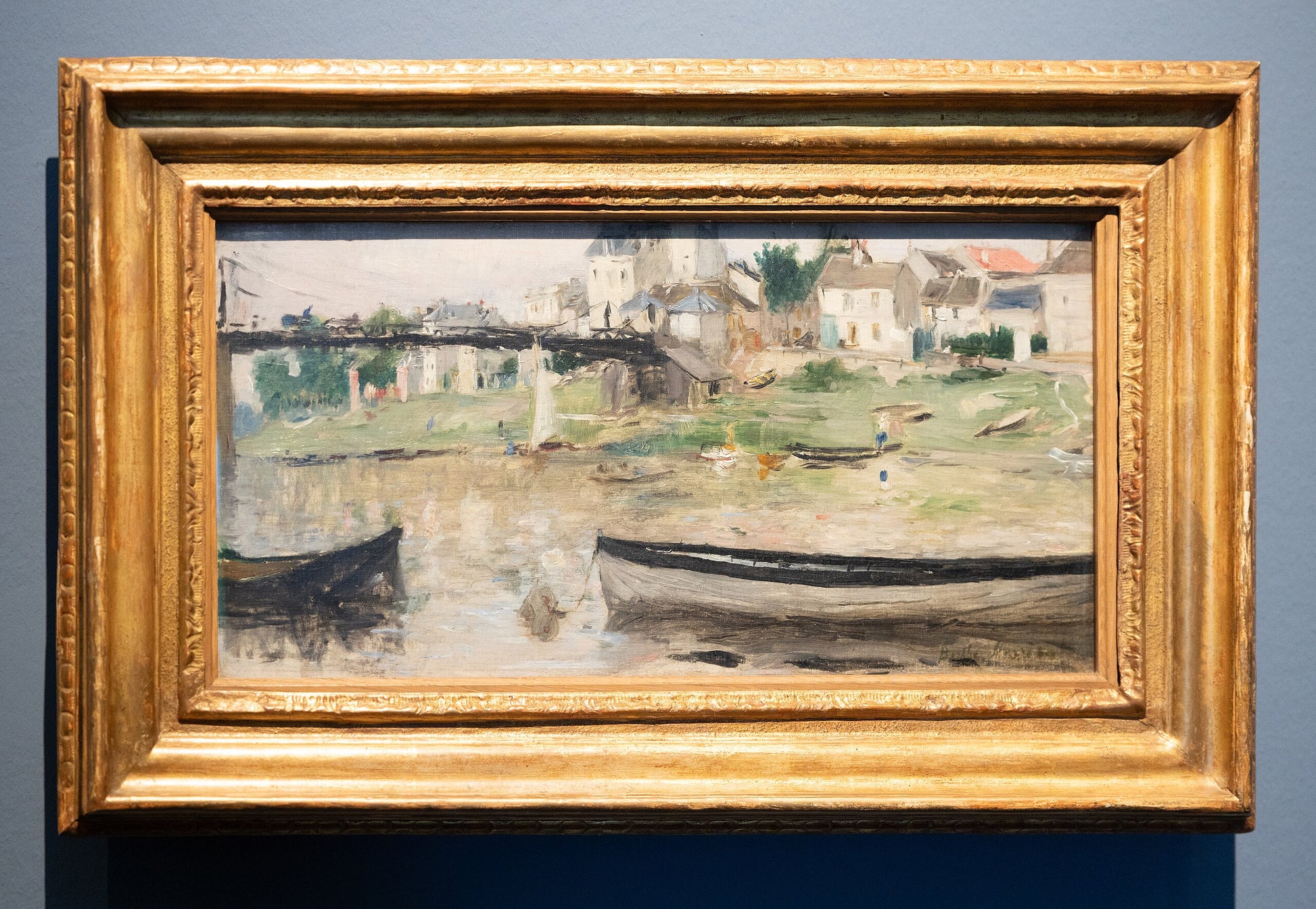 Både på Seinen - Berthe Morisot