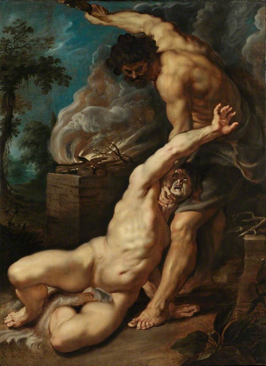 Kain dræber Abel - Peter Paul Rubens