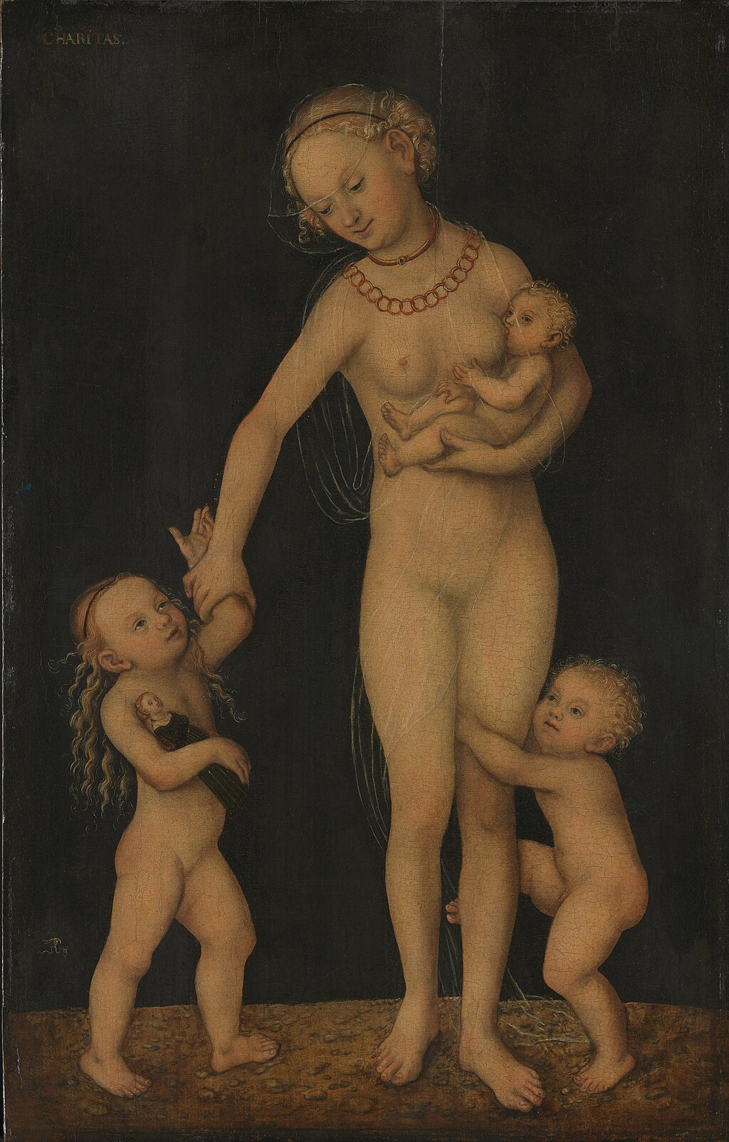 Charité - Lucas Cranach the Elder - Alpha Reproduction