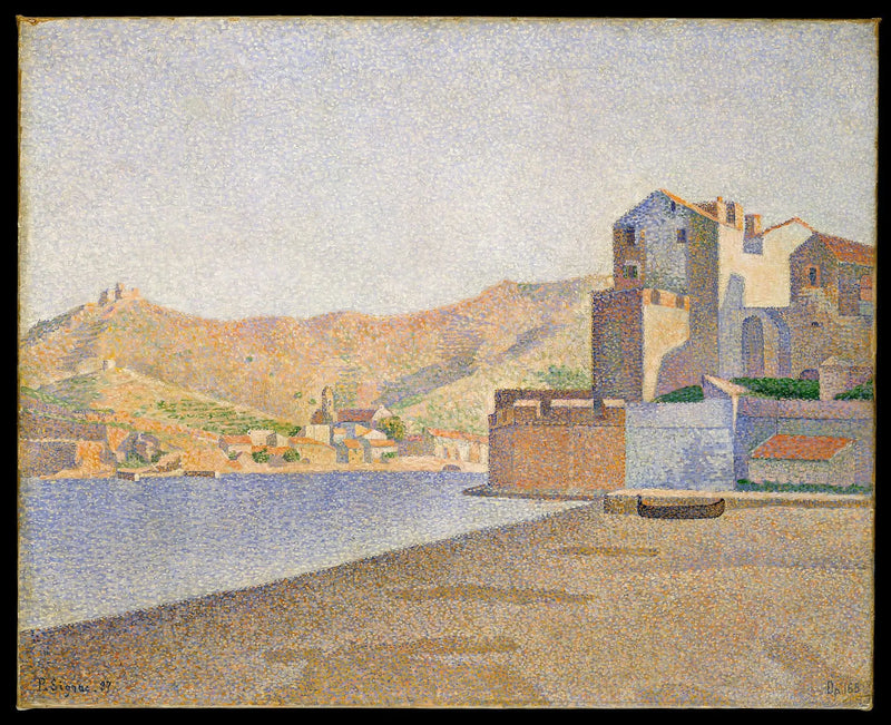 Collioure. Byens Strand. Opus 165 - Paul Signac