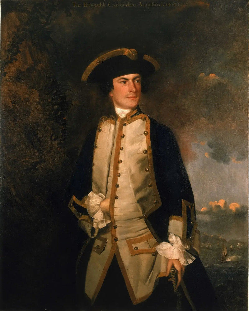 Commodore den ærede Augustus Keppel - Joshua Reynolds