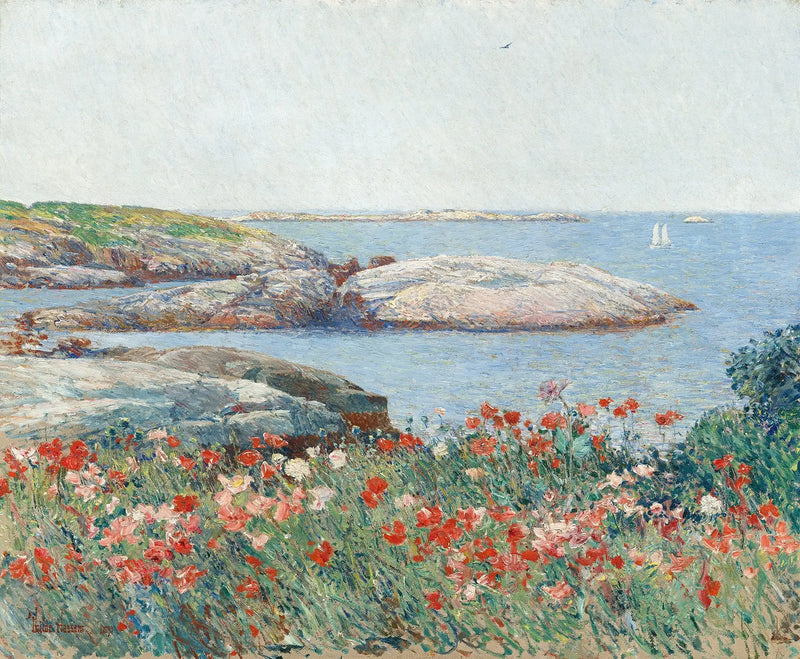 Valmuer, Shoals-øerne - Childe Hassam