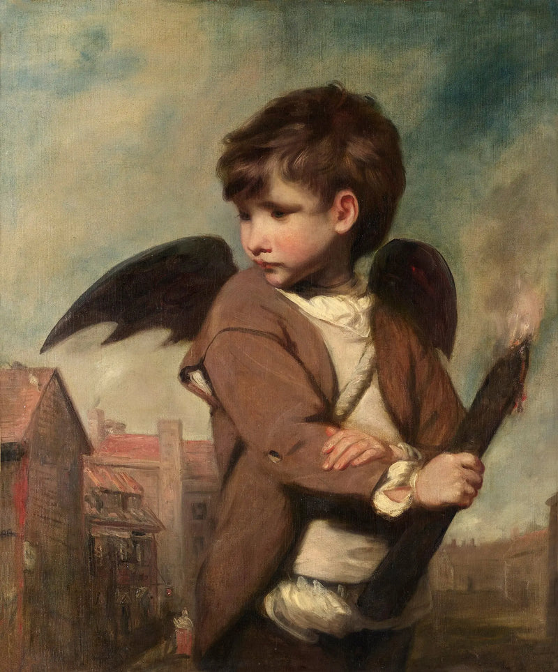 Cupidon som Link Boy - Joshua Reynolds