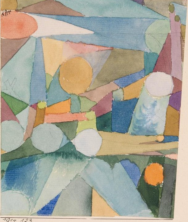 Efter en skitse fra Zürich (Nach einer Scizze aus Zürich) - Paul Klee