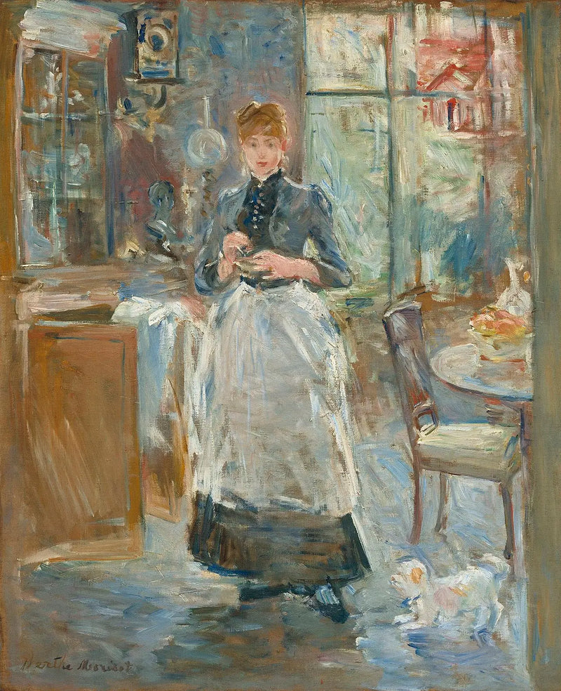 I spisestuen - Berthe Morisot