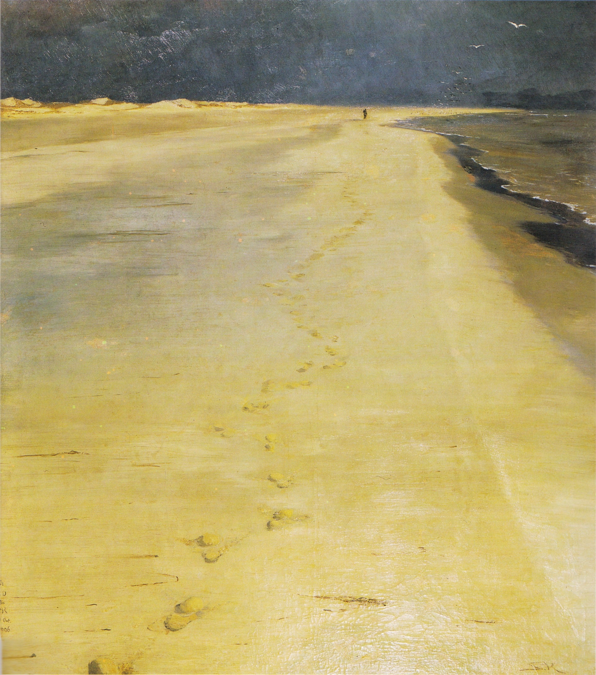 Sønderstrand ved Skagen. - Peder Severin Krøyer