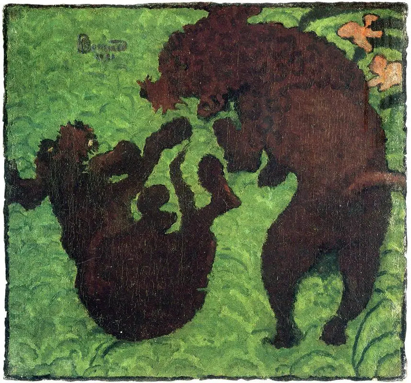 To hunde - Pierre Bonnard
