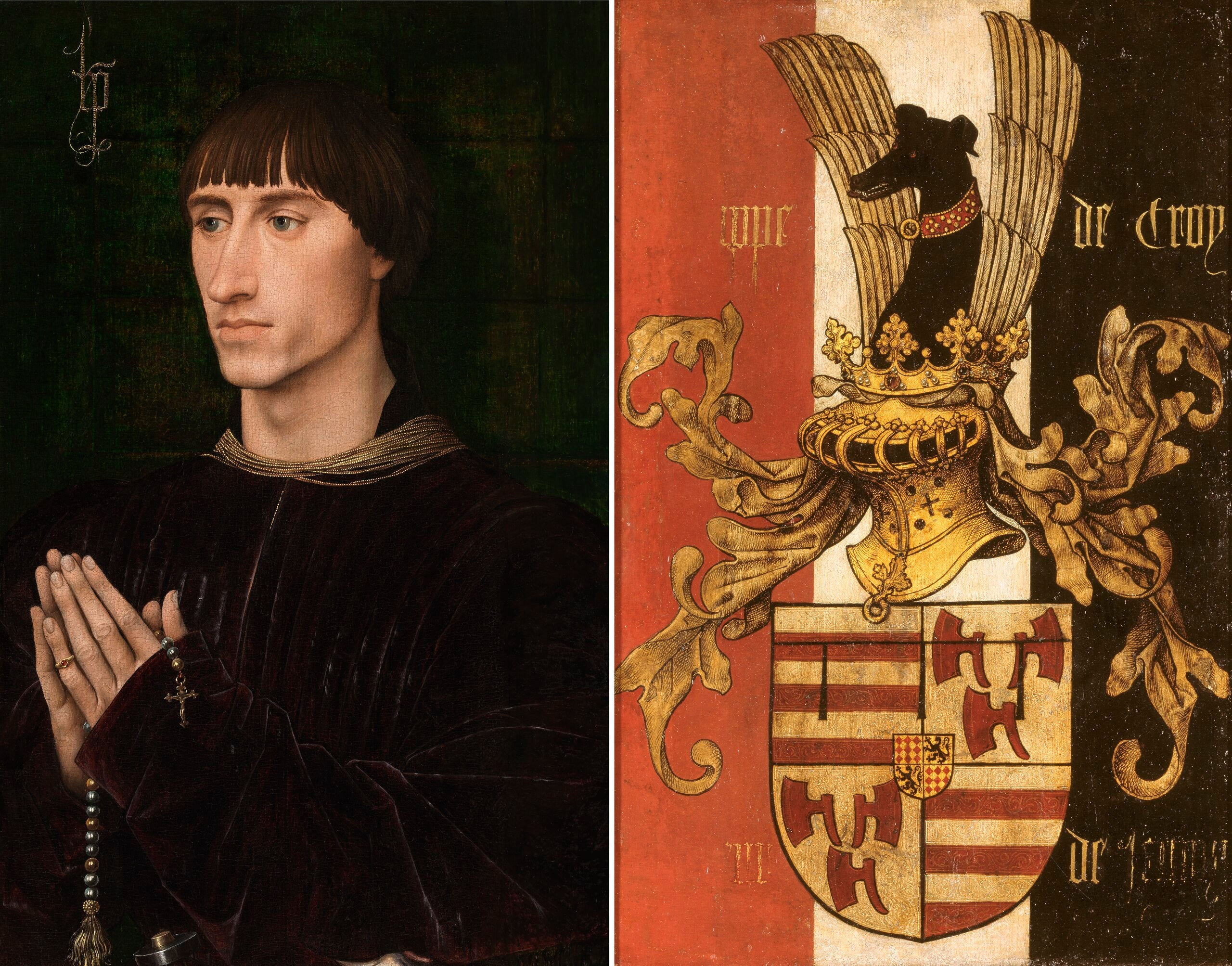 Diptyk af Philippe de Croy - Rogier van der Weyden