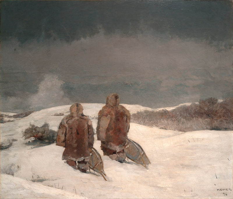 En dessous de zéro - Winslow Homer