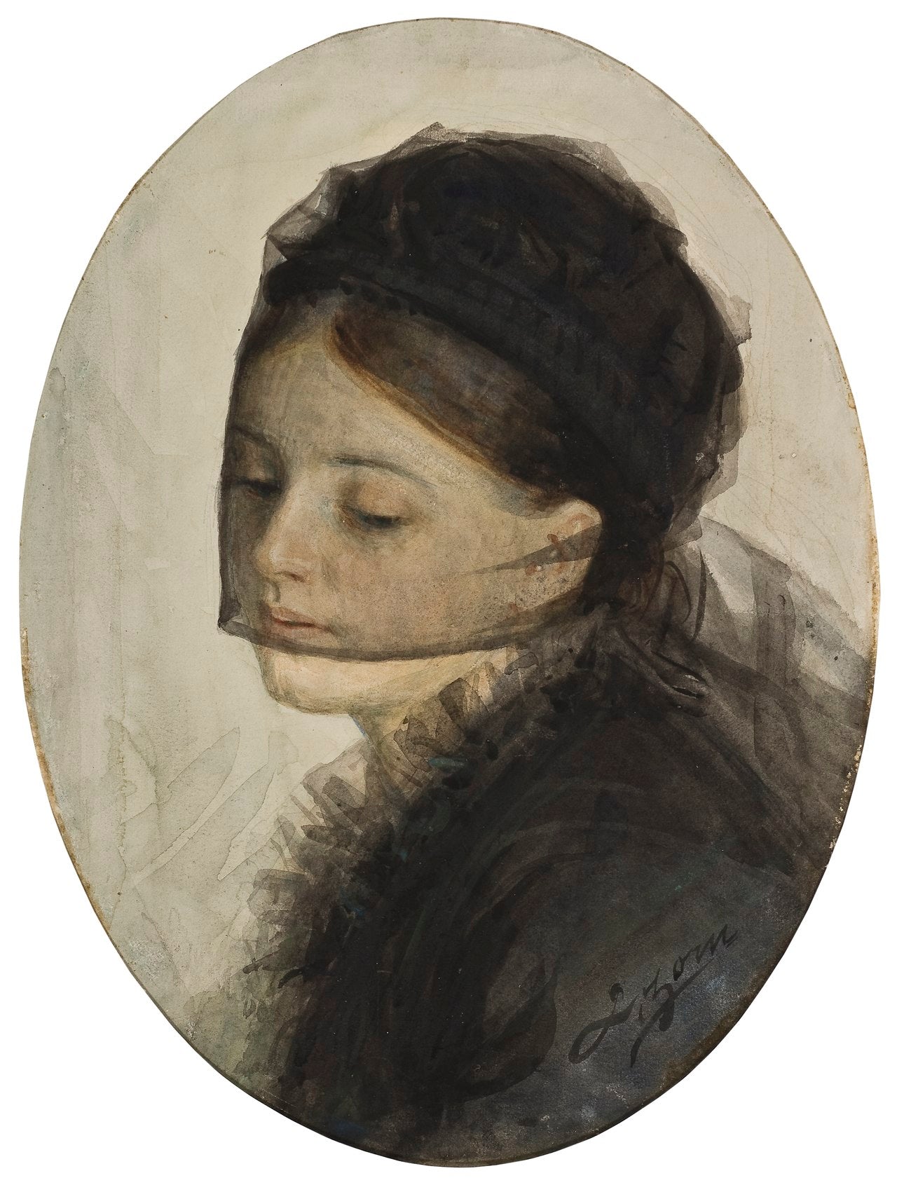 En deuil - Anders Zorn