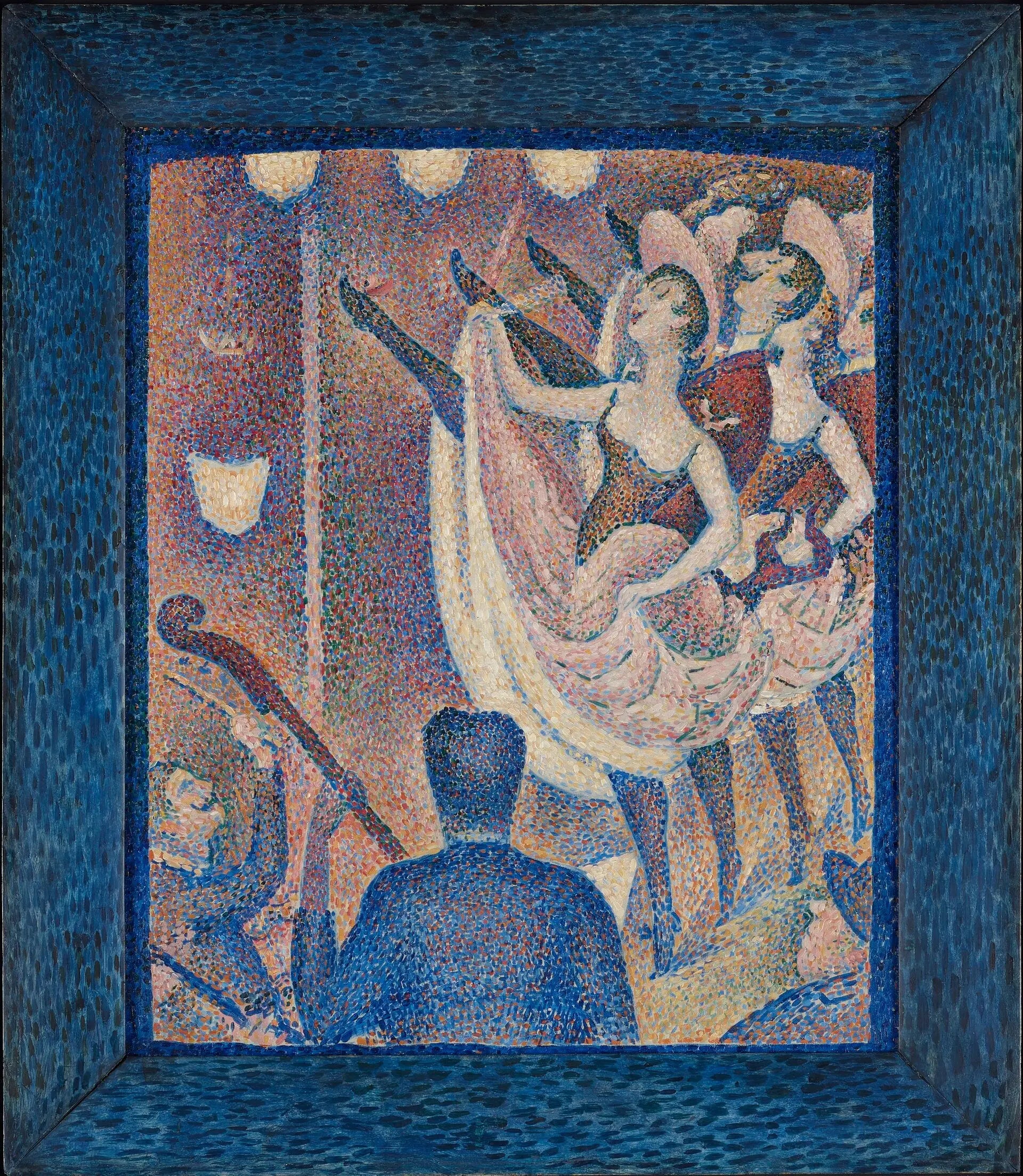 Reproduction du tableau « Étude pour « Le Chahut » - Georges Seurat » par Alpha Reproduction en peinture à l’huile