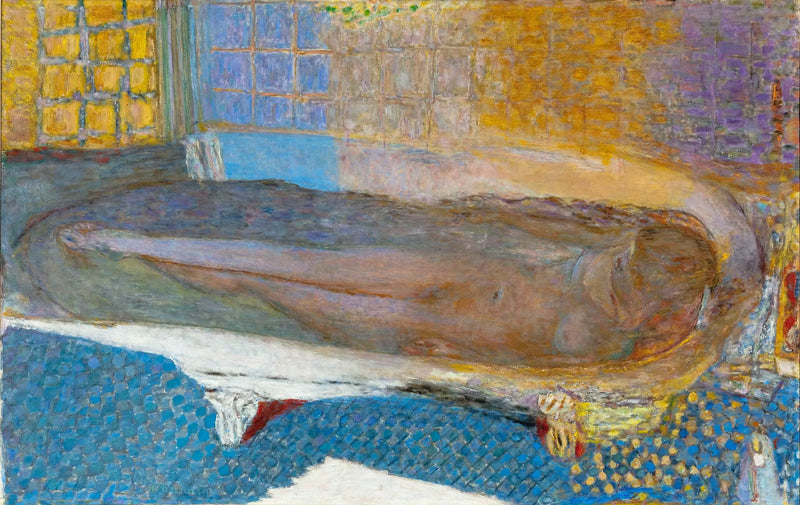 Kvinde i badekar, Blå Harmoni - Pierre Bonnard