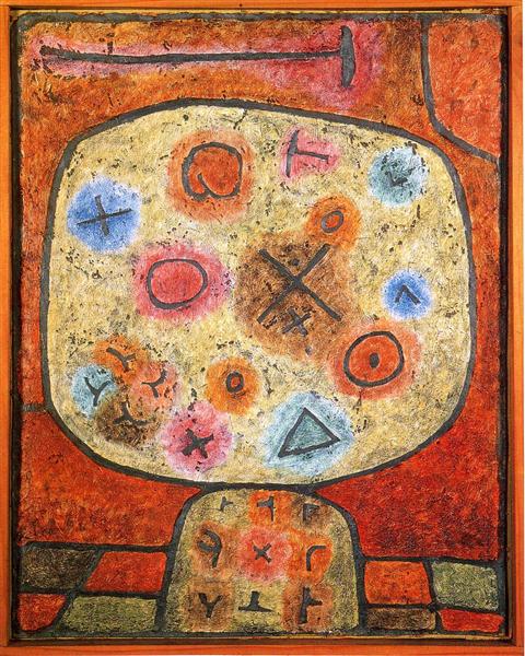 Blomster i stenen - Paul Klee