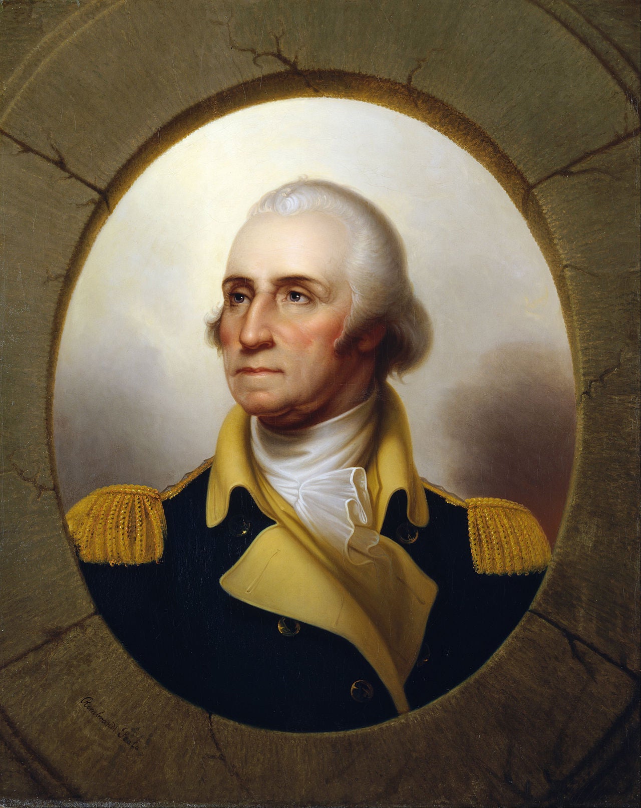 George Washington (type hublot) - Rembrandt Peale