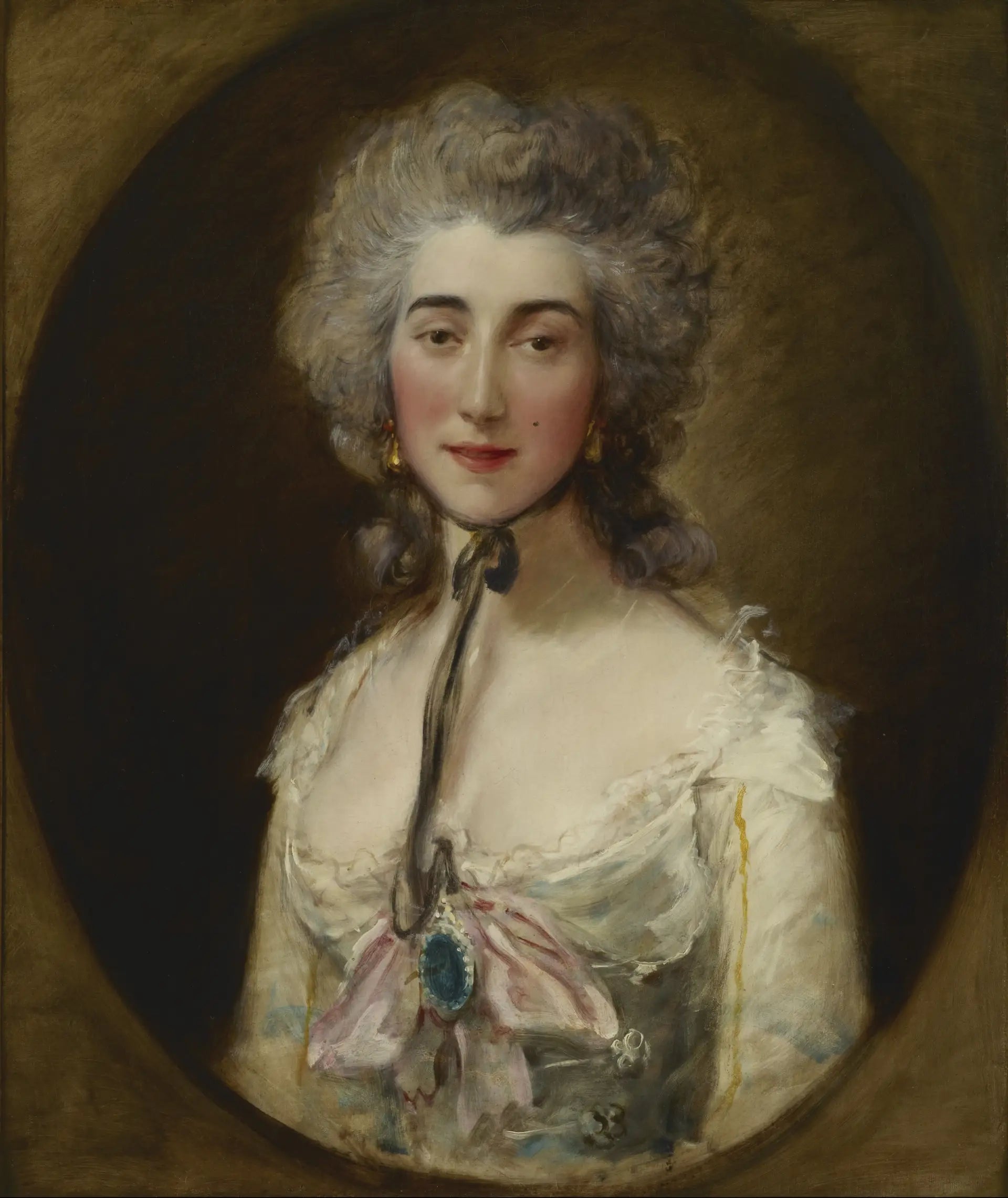 Grace Dalrymple Elliott - Thomas Gainsborough - Alpha Reproduction
