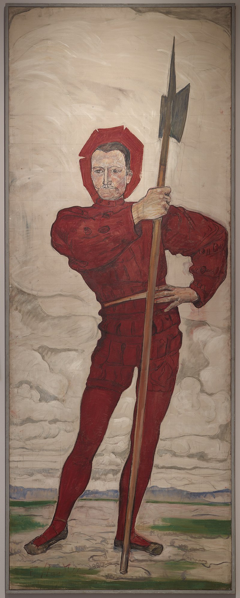 Halebarder - Ferdinand Hodler