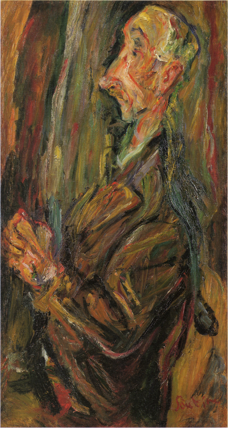 Mand i bøn - Chaim Soutine