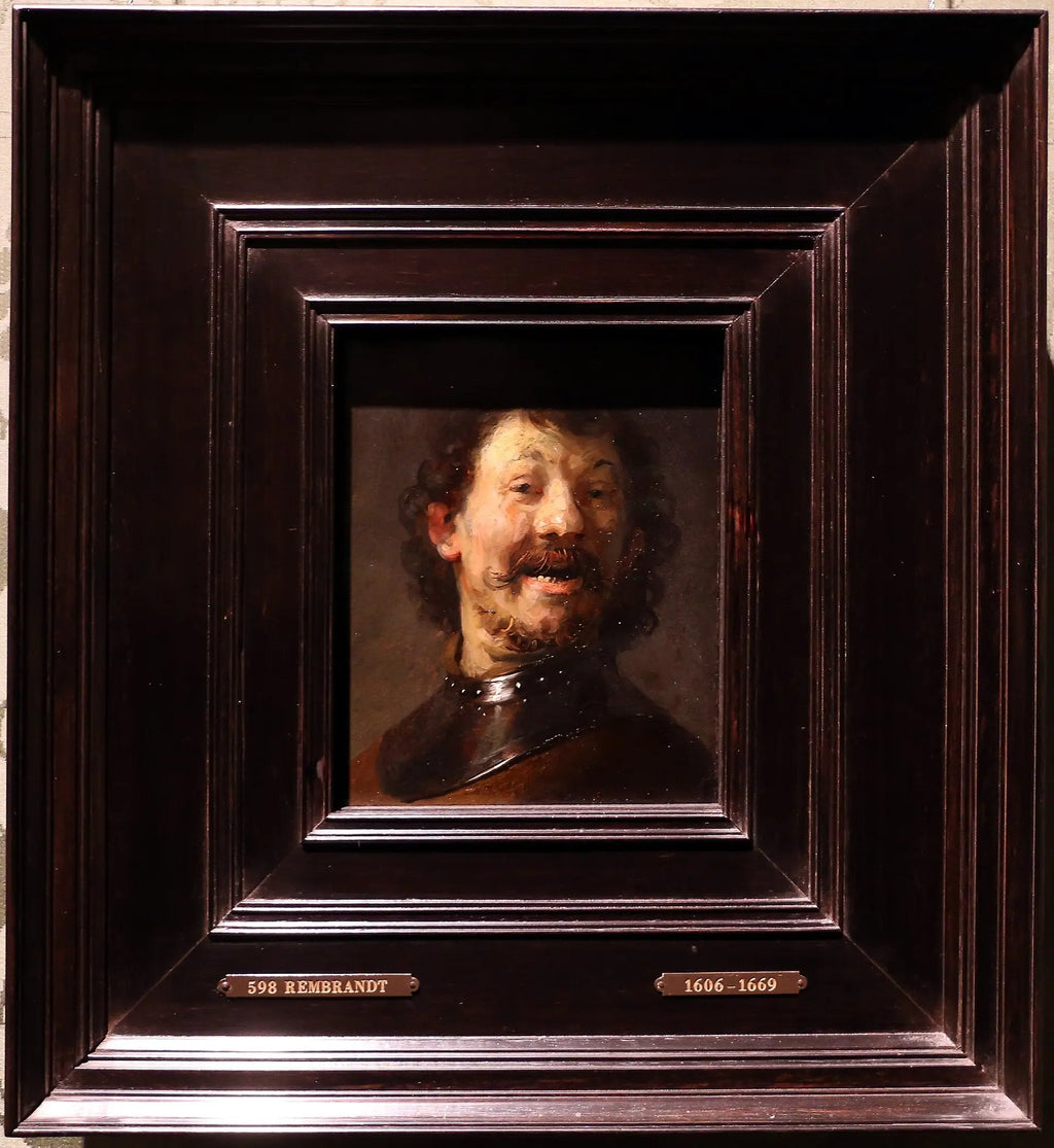 Homme riant - Rembrandt - Alpha Reproduction