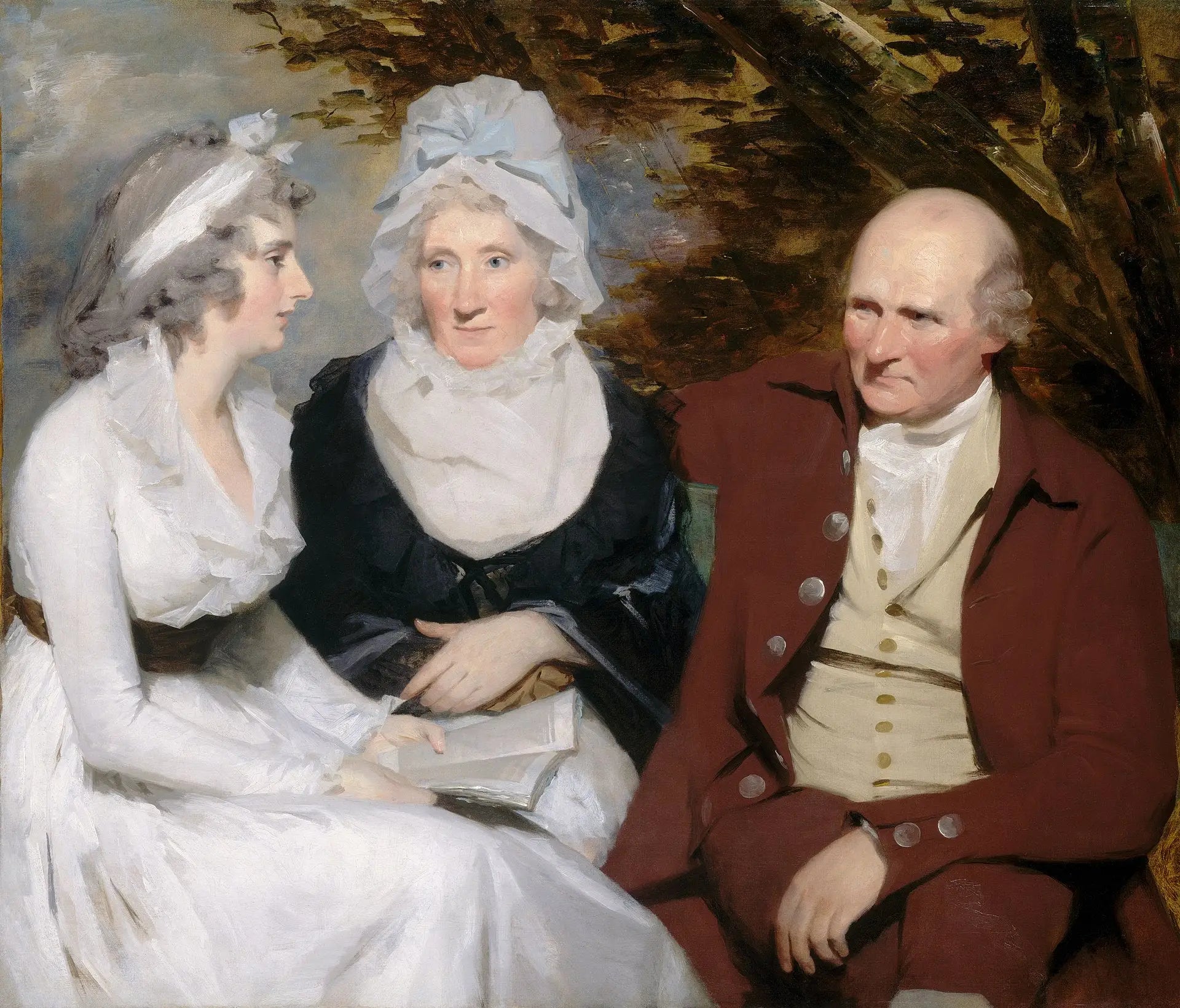 John Johnstone Betty Johnstone et Mlle Wedderburn - Henry Raeburn - Alpha Reproduction