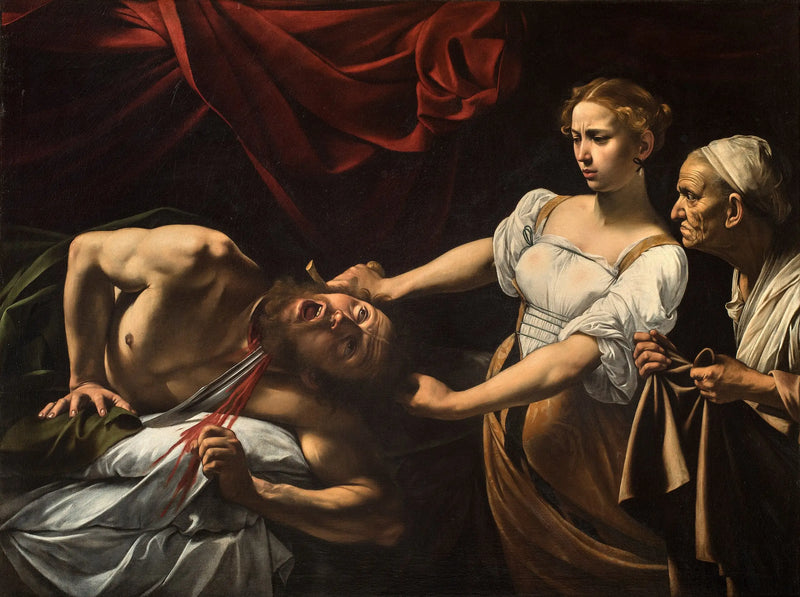Judith halshuggende Holopherne - Caravaggio