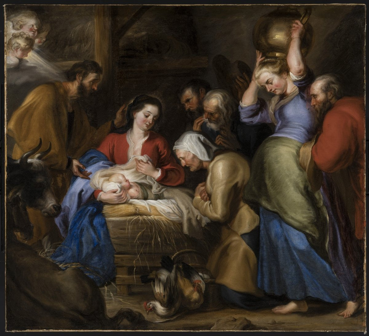 Hyrdernes tilbedelse - Peter Paul Rubens