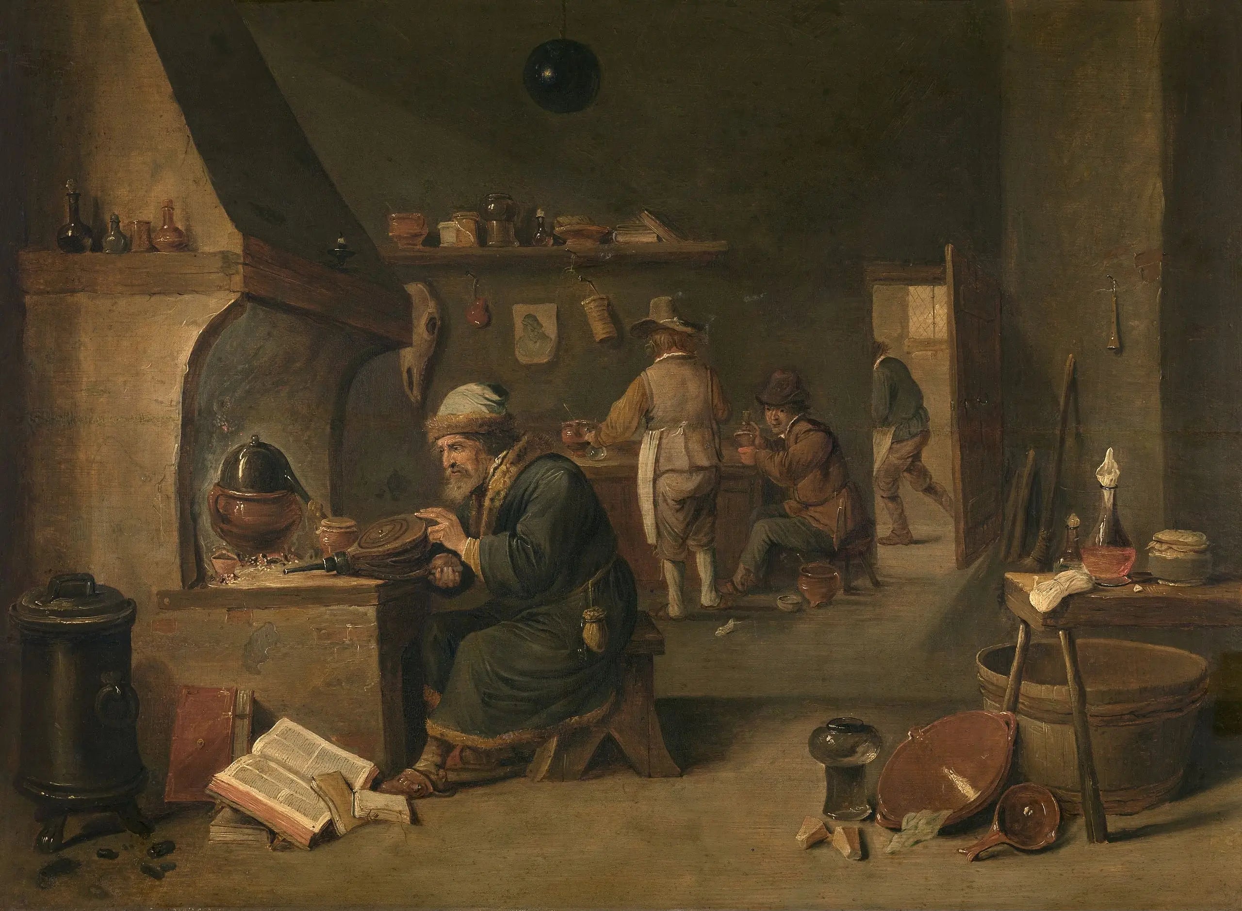 L’Alchimiste - David Teniers le Jeune - Alpha Reproduction