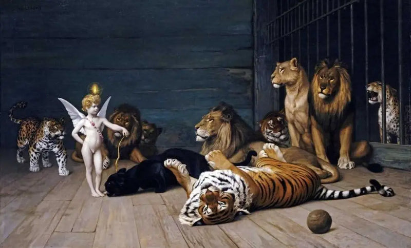 Kærligheden sejrer, Uanset hvem du er, stemme din Mester - Jean-Léon Gérôme