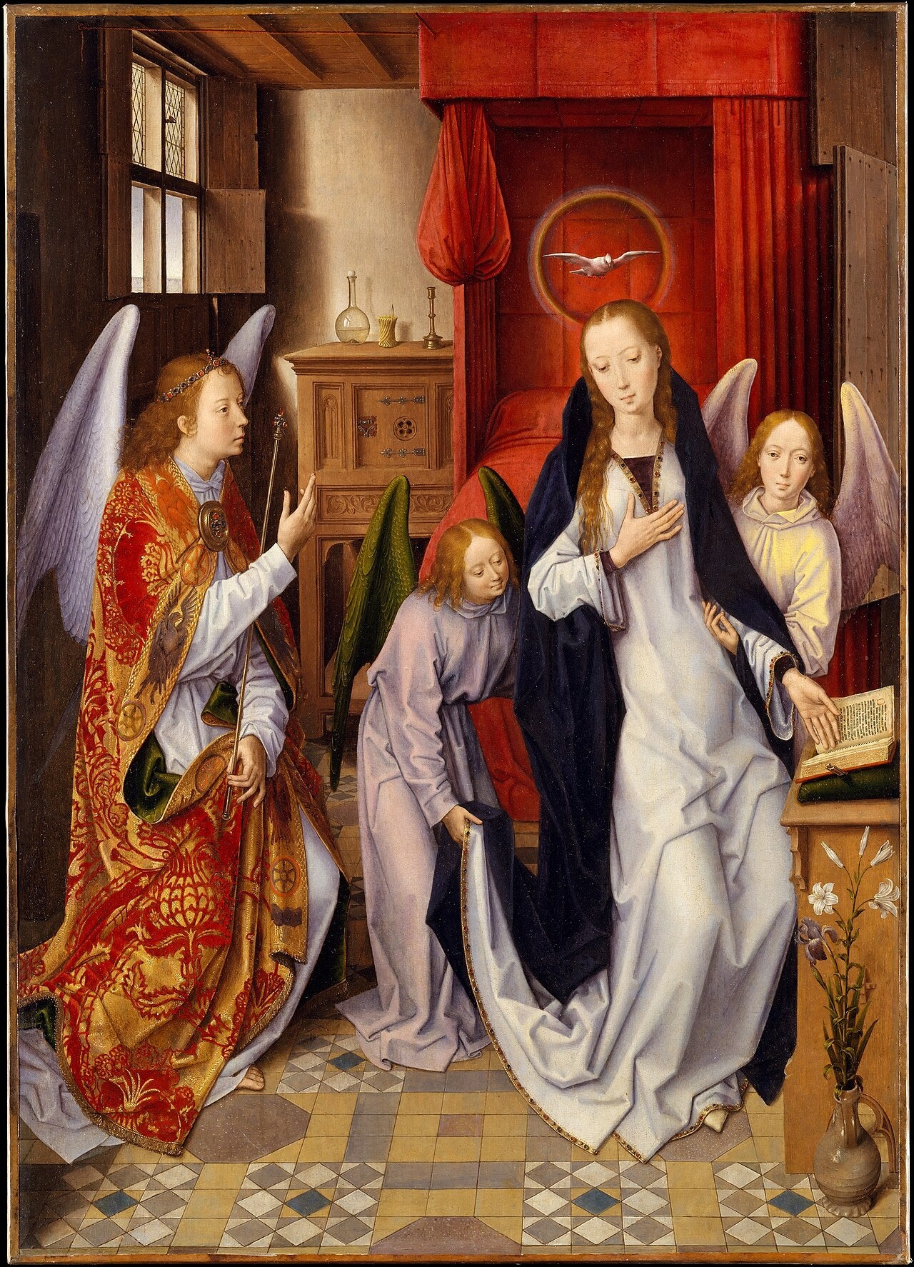 Annonceringen - Hans Memling