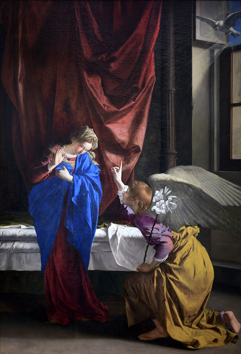 Annonceringen - Orazio Gentileschi
