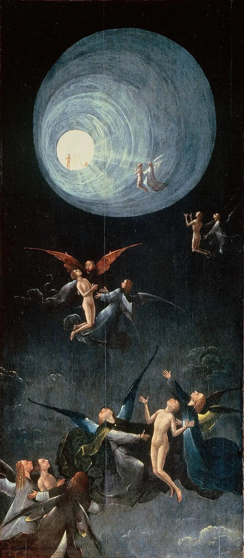 De udvalgte's opstigning - Hieronymus Bosch