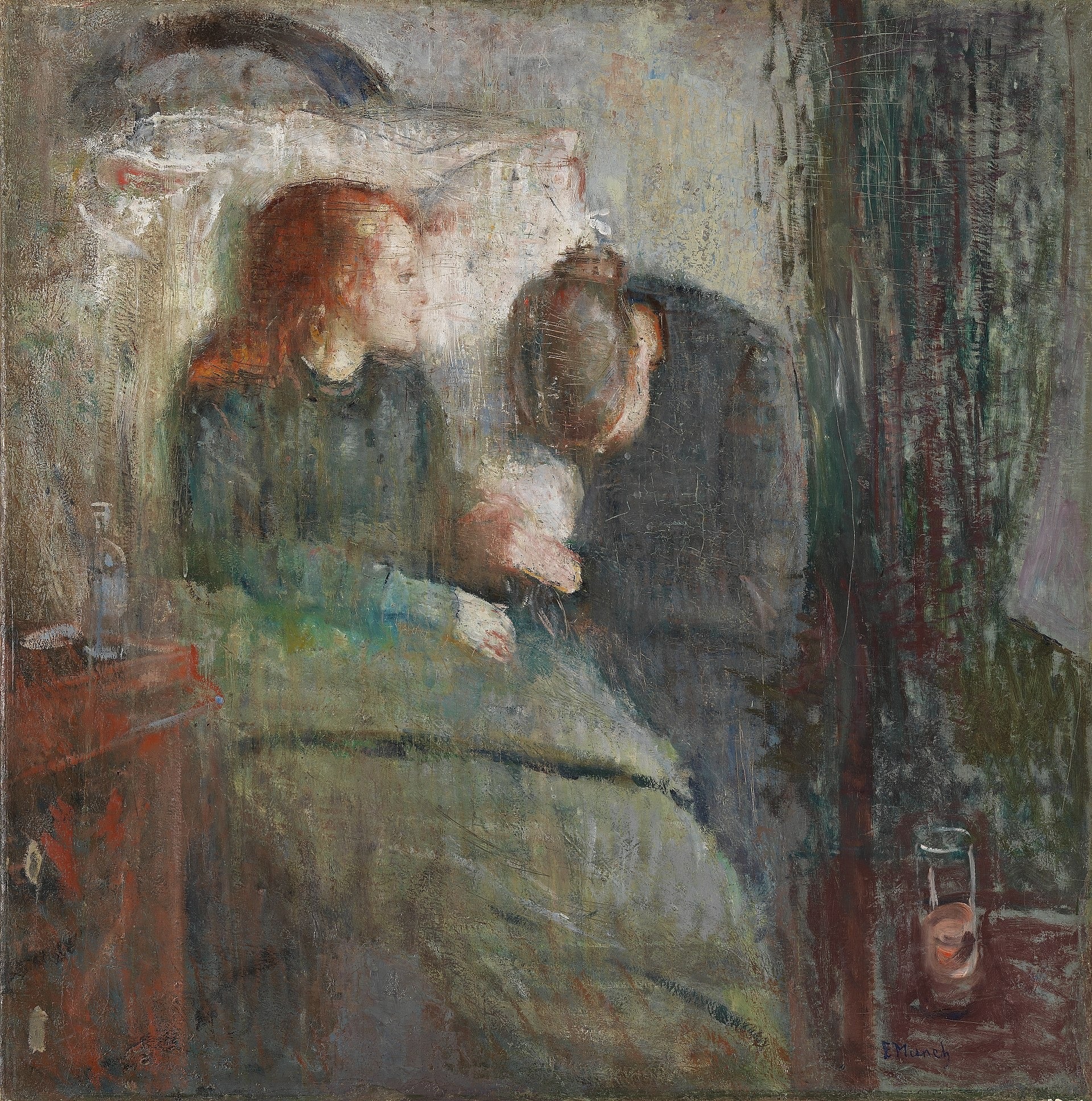 Den syge dreng - Edvard Munch