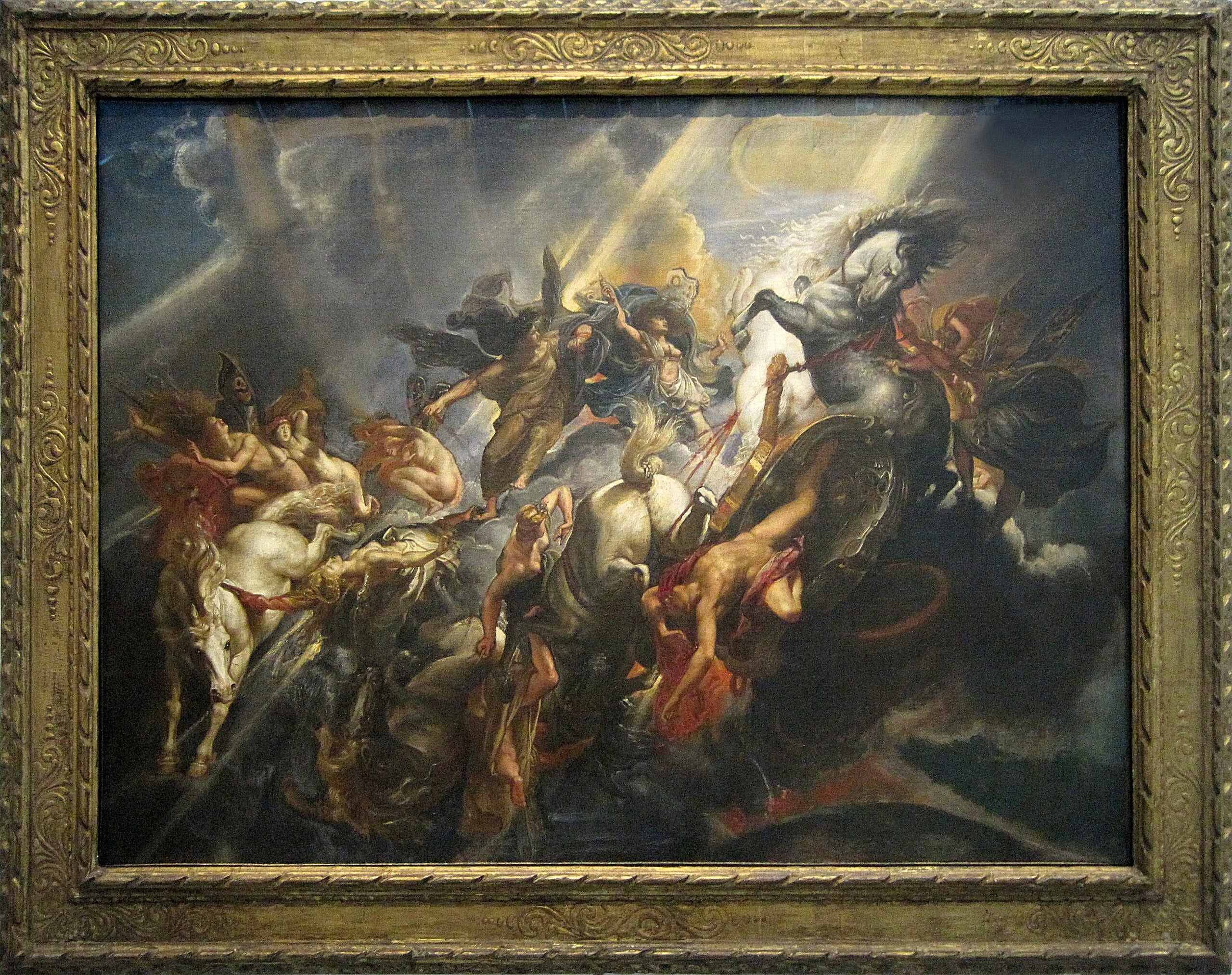 Faldet af Phaéton - Peter Paul Rubens