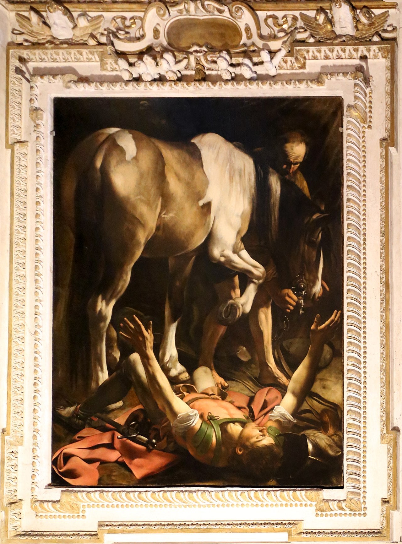 Konversionen af Sankt Paul på vejen til Damaskus - Caravaggio