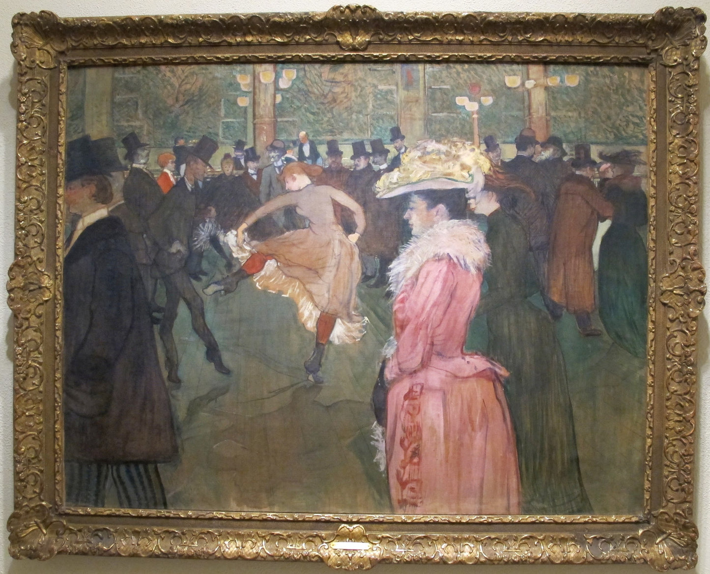 La Danse au Moulin-Rouge - Henri de Toulouse-Lautrec