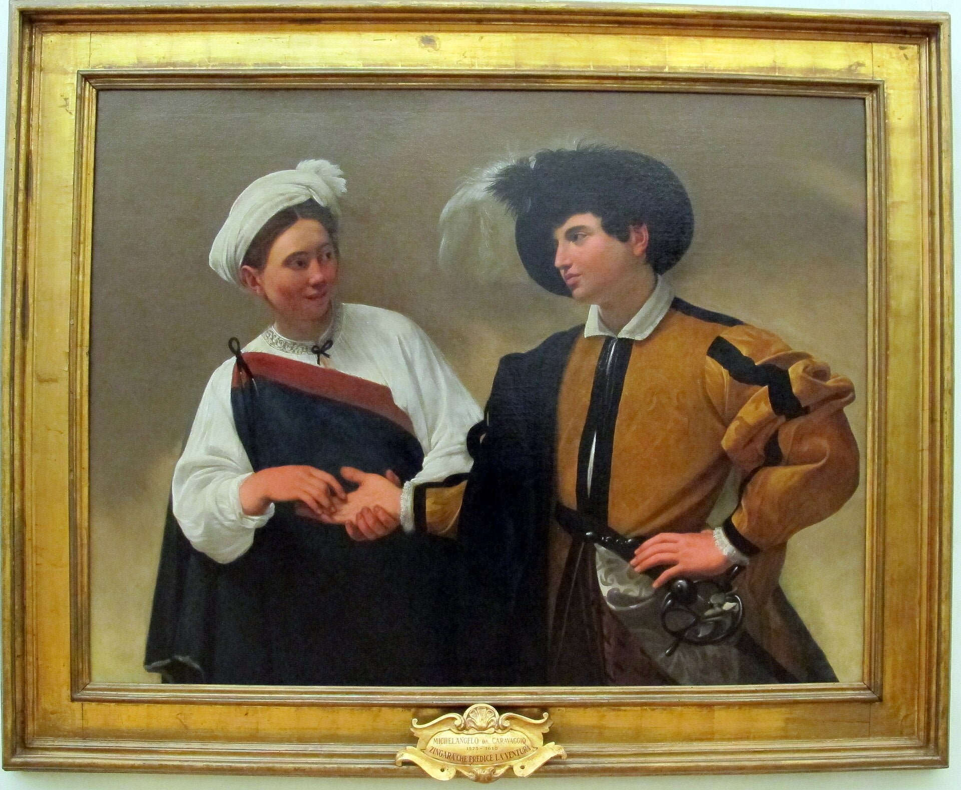 Den gode spåkvinde - Caravaggio